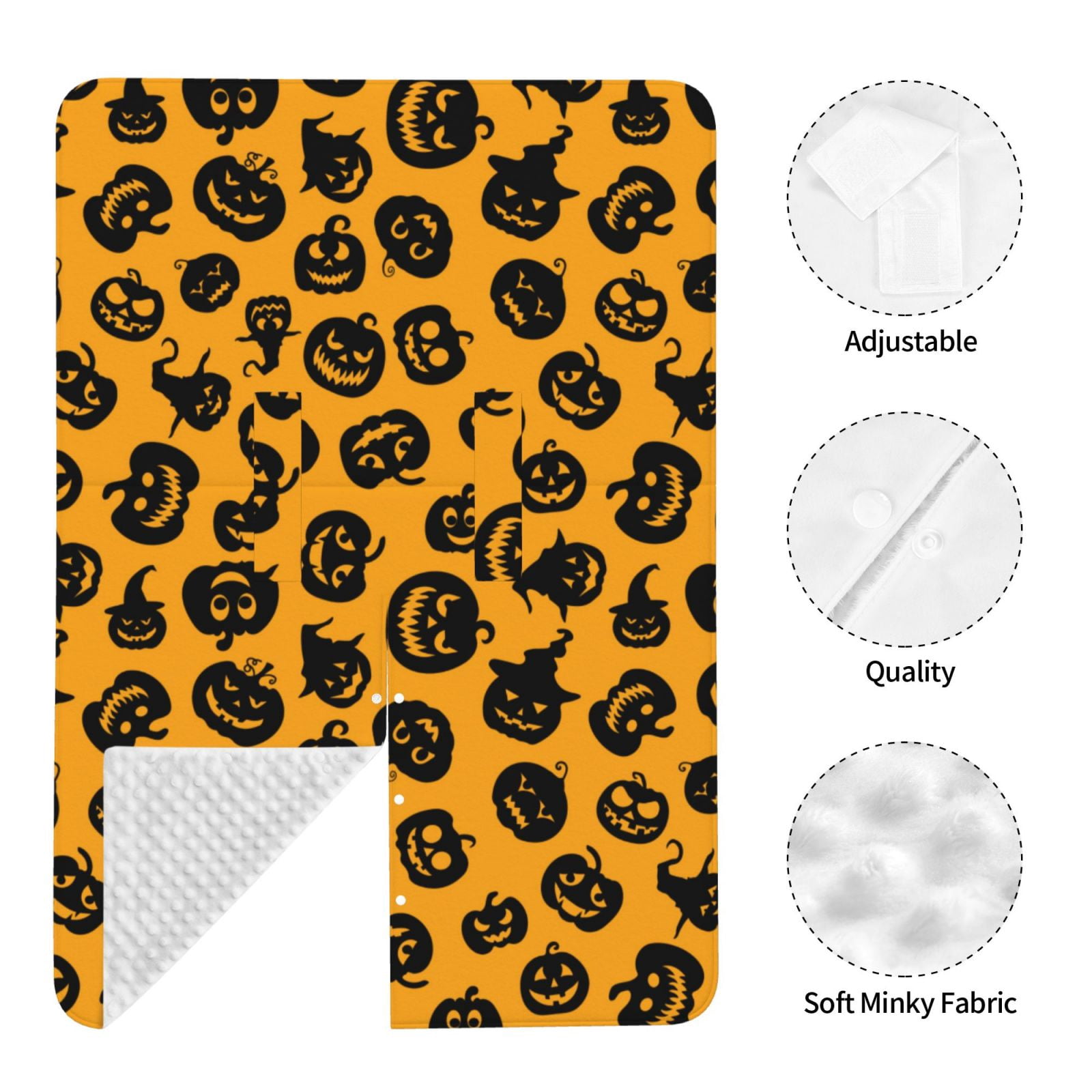Car Seat Cover Baby - pumpkins print halloween Breathable Infant Car Seat Cover for Baby Carseat, Lightweight Comfort Baby Essentials Must Haves Newborn Stuff for Girl Boy