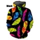 thumbnail image 5 of Sudadera con capucha para hombre, con estampado 3D de plumas, con estampado gráfico, para hombre y mujer, estilo informal, a la moda, con estampado completo, para uso urbano, 5 of 5