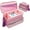 Pink, variant on Carrying Bag compatible withToniebox Figures Starter Set - Portable Storage Bag with Shoulder Strap and Handle Bar (Pink)