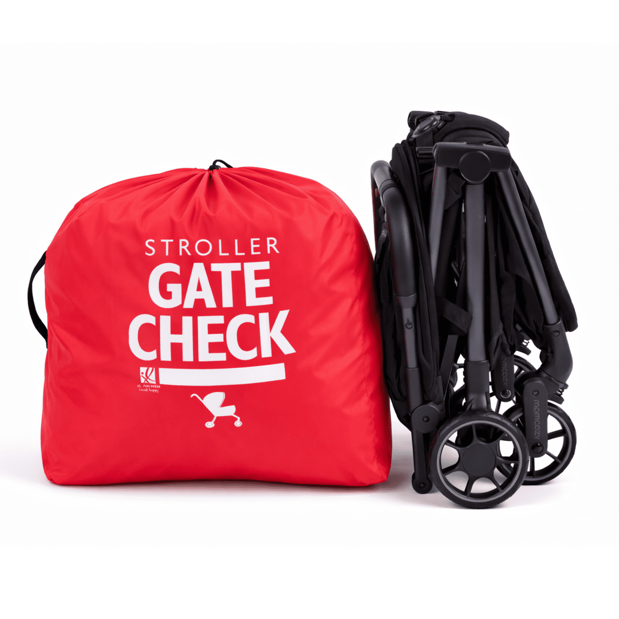 J.L. Childress Gate Check Travel Bag for Compact-Fold Strollers - For Airplane Travel, Flying Essential