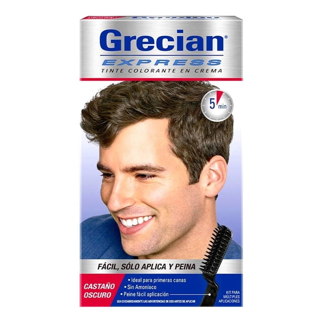 Tinte para cabello Grecian express castaño oscuro