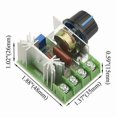 thumbnail image 2 of 7PCS 25A AC 220V 2000W SCR High Power Electronic Voltage Regulator Module Adjustable Motor Speed Con, 2 of 5