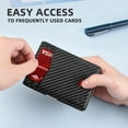 thumbnail image 3 of Asunby Slim Wallet for Men Gifts 12 Card Slots ID Window With Money Clip Minimalist RFID Front Pocket Bifold Leather Small Thin Gift Box Dad Birthday Christmas Regalos Hombres, 3 of 6