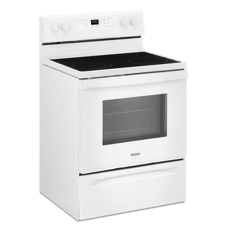 Whirlpool - 5.3 Cu. Ft. Freestanding Electric Range with Keep Warm Setting - White