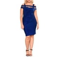 thumbnail image 3 of Hybrid & Company Women’s Sexy Bodycon Stretch Knee Length Midi Bandage Dress, 3 of 4