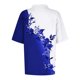thumbnail image 5 of Fiudx Liquidación de Ahorros de Verano Blusa con Botones y Cuello Vuelto de Manga Corta con Estampado Cómodo E Informal para Mujer a La Moda, 5 of 5