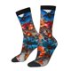 thumbnail image 1 of Balery 3D Butterfly Calcetas Largas con Estampado para Hombre y Mujer – Suaves y Transpirables, Talla Única (US 5-11), 1 of 6