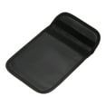 thumbnail image 3 of Faraday Bag, RFID Signal Blocking Pouch 9 Inch PU Wallet Anti-Tracking Anti-Spying, Black, 3 of 5