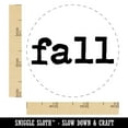 thumbnail image 2 of Fall Fun Text Rubber Stamp for Scrapbooking Crafting Stamping - Small 3/4 Inch, 2 of 7