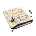 thumbnail image 2 of HELLHERO Book Cover Sleeve Pouch with Decorative Design Polyester Fabric Easy Carry Book Case Book Covers Washable Book Carrying Case with Pocket, Corgi Sunflower Books, 2 of 8