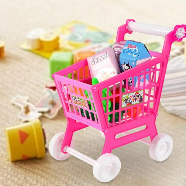 Supermercado Niños Mini Carrito De Compras Para Niu00f1os, Juguete