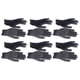 thumbnail image 5 of Guante de punto sin costuras, 10 pares de guantes de trabajo de seguridad antiestáticos, guante de nailon, eficiencia óptima, 5 of 12