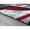 thumbnail image 3 of United Weavers Drachma Attica Modern Abstract Accent Rug, Red, 1'10" x 2'8", 3 of 5