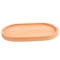 thumbnail image 6 of GETAJGHSD Light Brown Wooden Serving Tray Small Wood Tray for Dessert Fruit and Snacks, 6 of 6