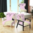 thumbnail image 2 of Designart "French Chandeliers Couture II" Upholstered Fashion Accent Chair - Arm Chair, 2 of 5