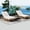 2pcs Natural, variant on Wohh Outdoor Wicker Chaise Lounge Chair with 5-Position Adjustable Backrest & 2 Wheels, Patio Reclining Sun Lounger with Cushion, Poolside Garden Backyard Tanning Deck Chair(Natural+Beige)