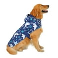 thumbnail image 6 of HDE Reversible Dog Raincoat Hooded Slicker Poncho Rain Coat Jacket for Small Medium Large Dogs Sharks 3XL, 6 of 6