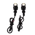 thumbnail image 2 of LED Turn Signal Indicators, Aluminum Alloy Shell Waterproof LED Blinkers  For Scooter Sports Motorcycle Type 1,Type 2,Type 3, 2 of 8