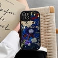 thumbnail image 5 of Funda de teléfono de Anime c-coraline, carcasa de cuero con textura de silicona suave negra para IPhone 15, 14, 11, 13, 12 Pro Max, Mini, X, Xr, 8 Plus, SE2020, 5 of 5