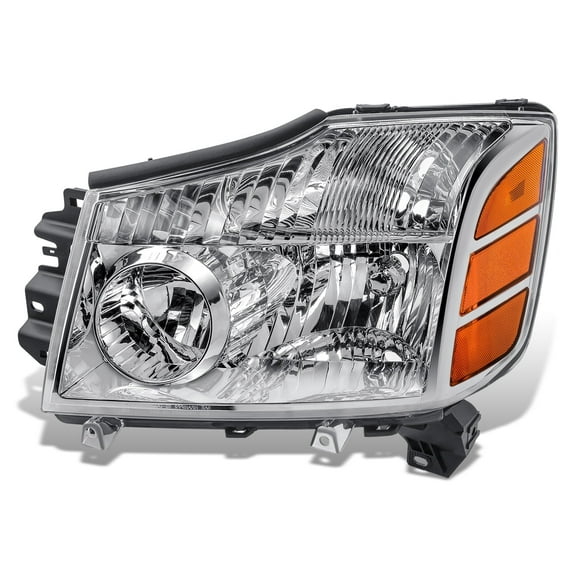 DNA Motoring For 04-07 Nissan Pathfinder Titan Armada Driver Left LH Side Headlight Lamp