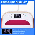 thumbnail image 4 of HTVRONT Red 10" x 10" Sublimation Heat Press Machine Portable t-shirt Press Machine Iron Press for Clothes & Hat & Bags, 4 of 8
