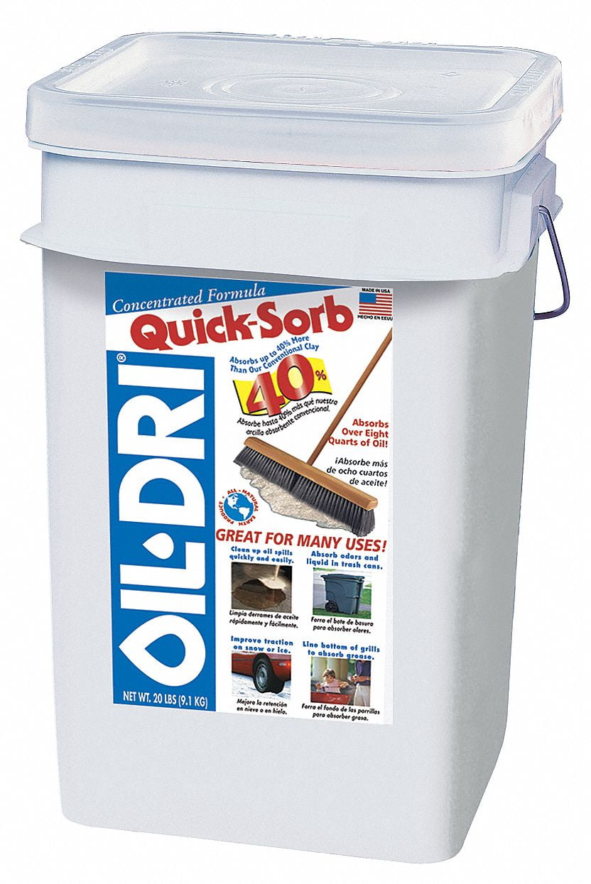 OilDri Maintenance Absorbent,20 lb.,Pail I05000GG60