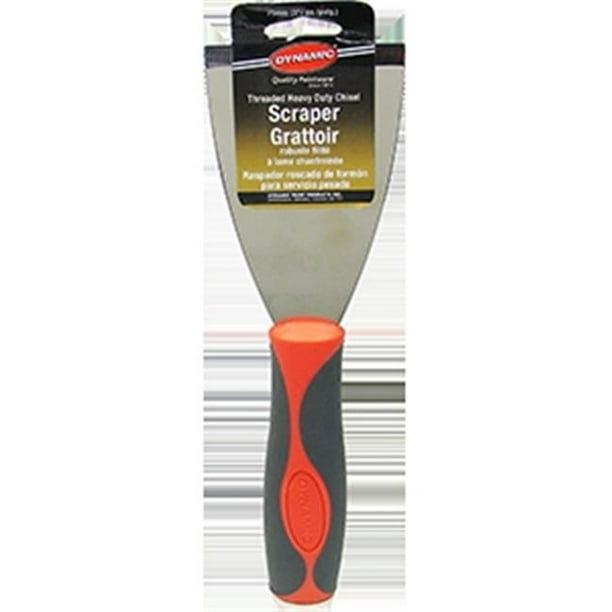 Dynamic FA0005BS 3 in. Bent Threaded Heavy Duty Chisel Scraper