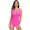 Black, Blue, Red, Pink, variant on FLMEI Women's One Piece Swimsuit Tummy Control Bathing Suits One Piece Swimwear Swim Rompers S-XXL