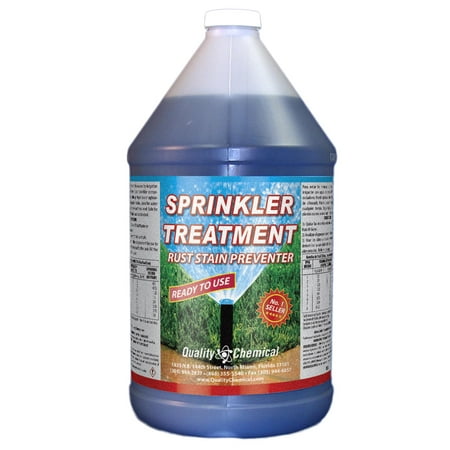 Sprinkler Treatment Rust Stain Preventor - 1 gallon (128 (The Best Rust Treatment)