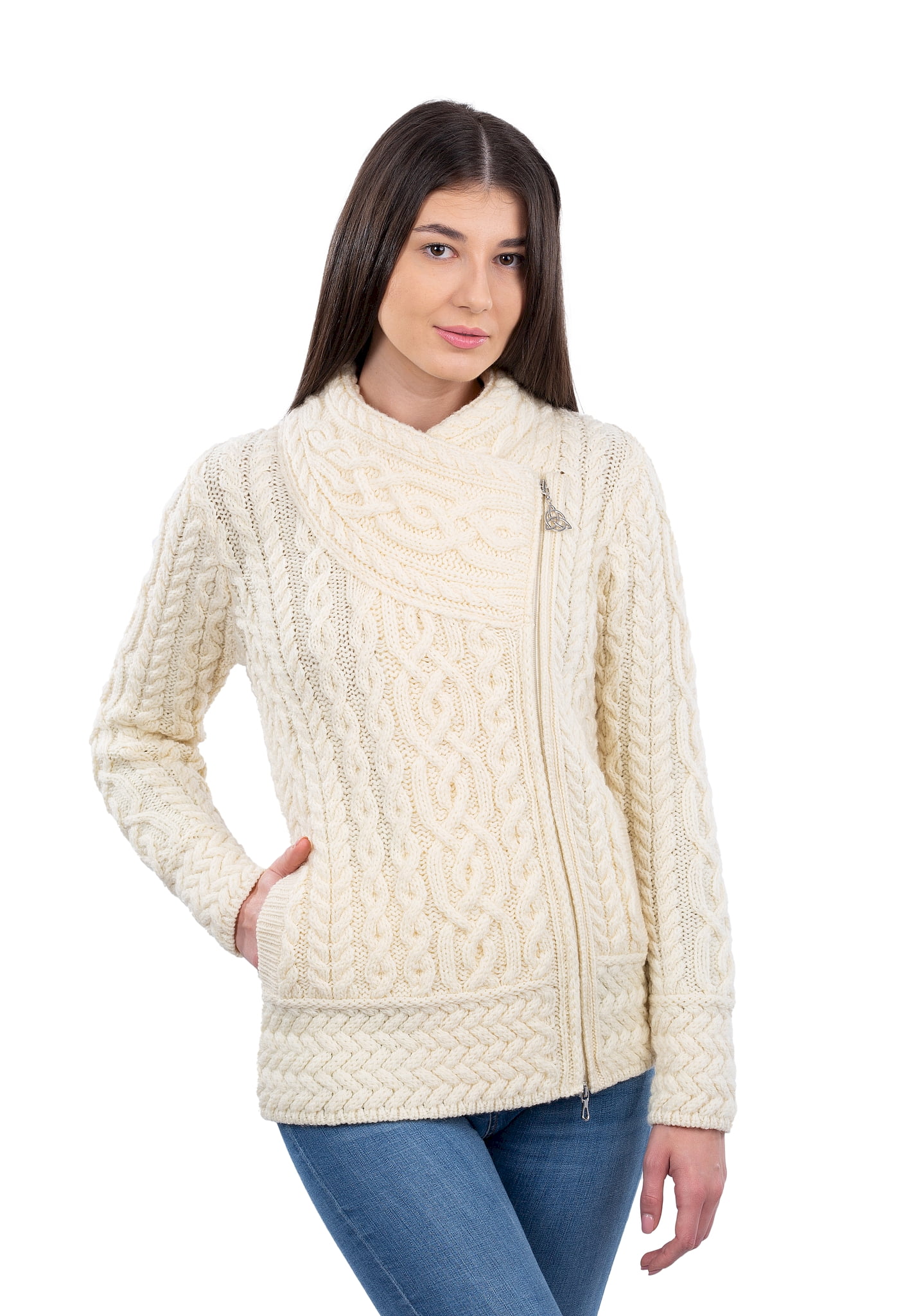 irish sweater jacket