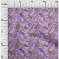 thumbnail image 2 of oneOone Viscose Chiffon Mauve Fabric Tropical Leaf Diy Clothing Quilting Fabric Print Fabric By Yard 42 Inch Wide, 2 of 5