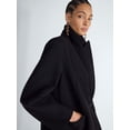 thumbnail image 4 of Scoop Women's and Women's Plus Oversized Faux Wool Coat, Sizes XS-4X, 4 of 6