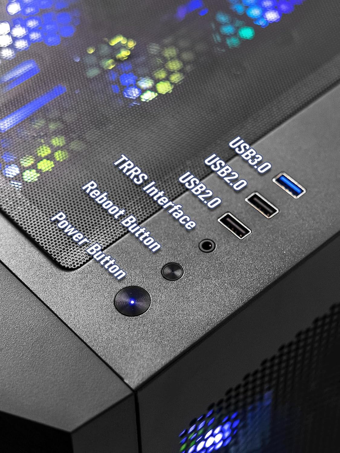 Gaming PC Desktop—i5-11600, RX 580 8GB, 16GB RAM, 512GB SSD+1TB HDD, WiFi 6, BT 5.4, Win11, 9× ARGB Fans | Ready for Fortnite/GTA V/Valorant