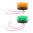 thumbnail image 1 of 2x LED Beacon Amber Flashing Strobe Signal Warning Light Lamp Yotijar Luz estroboscópica de peligro, 1 of 10