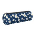 thumbnail image 1 of Disketp Daisies Flowers Estuche Organizador de Lápices de Cuero, Estuche de Oficina con Cremallera para Bolígrafo y Lápiz, 1 of 6