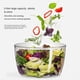 thumbnail image 5 of Deshidratador de Ensaladas, Deshidratador de Verduras Grande, Centrifugador Manual de Ensaladas, Cesta para Lavar y Escurrir Frutas, Utensilios de Cocina., 5 of 5