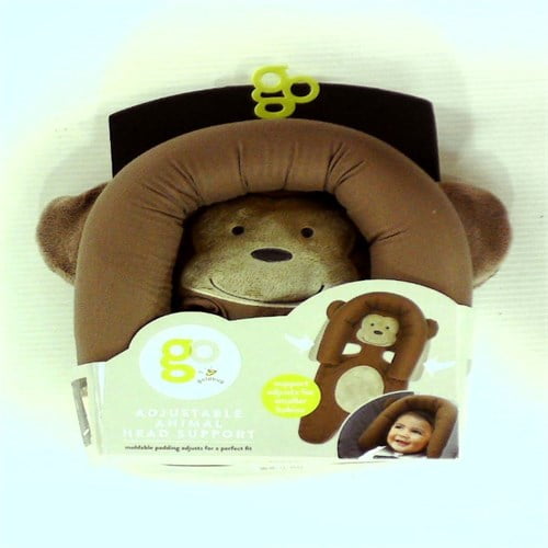 Go by Goldbug Monkey Adjustable Car Seat Head Support