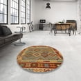 thumbnail image 3 of Ahgly Company Indoor Rectangle Contemporary Mahogany Brown Southwestern Area Rugs, 2' x 3', 3 of 6