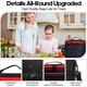 thumbnail image 3 of 1PCS Lunch Bag, Work Thermal Lunch Tote Bags, 10L Large Dual Compartment Food Bag Lunch Cooler Carrier Bags., 3 of 5