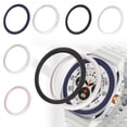 thumbnail image 4 of Bezel Tune for Samsung Galaxy Watch 7 Ultra 47mm,Bezel Oil Injection Diamond Circle Circle Prismatic,Watch Bezel Ring Case Adhesive Cover Anti-collision Protector Accessory, 4 of 9