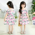 thumbnail image 5 of JUMEYU Summer Dresses for Little Girls Baby Girl Birthday Outfit Cake Embroidery Birthday Dress Smash Cake Dresses 18 24 Months (Purple,18-24 Months), 5 of 5