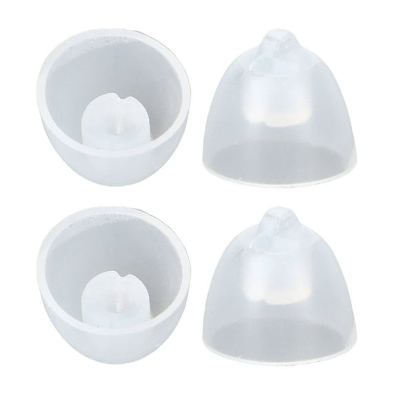 Fugacal Domes,10Pcs/Pack Domes 8mm Open Single Layer Washable Antistatic Bass Dome for Replacement, Domes