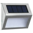 thumbnail image 4 of Toorise 4/8pcs Solar Wall Light Outdoor LED Solar Fence Light Auto ON/OFF Solar Deck Light IP44 Waterproof Solar Step Light for Patio Stairs Yard Garden Pathway Corridor, 4 of 11