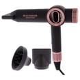 thumbnail image 2 of Secador profesional Backstage - BWBSD01 Midnight Rose - Enchufe estadounidense de Beachwaver para mujer - 4 piezas, boquilla pequeña, boquilla grande y difusor, 2 of 4