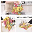 thumbnail image 3 of Kitchen Towels - Donut and Blue Absorbent Quick Drying Dish Towels for Kitchen Drying, Cute Funny Soft Hand Towels for Kitchen Decor with Lanyard, 3 of 7