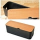 thumbnail image 3 of Caja organizadora de gestión de cables para regleta de enchufes, caja para ocultar cables USB Negro, 3 of 8