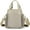 Grey, variant on Nylon Crossbody Bag for Women Waterproof Shoulder Bag with Multi Pockets and Top Handle