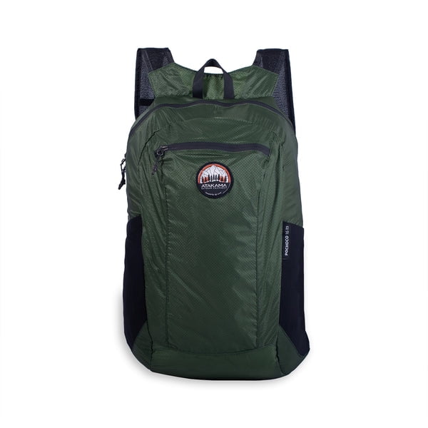 Mochila Plegable Pochoco Verde Musgo 16 Lt Atakama Outdoor