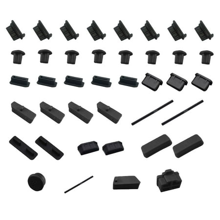 

40Pcs Anti Dust Plug Silicone Computer Motherboard Port Cover Protector Stopper