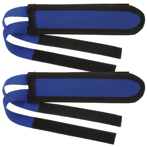 FRCOLOR Raindrops 2Pcs Anti Pedal Straps for Exercise Bike Fixing Portable Replacement Cycling Supplies